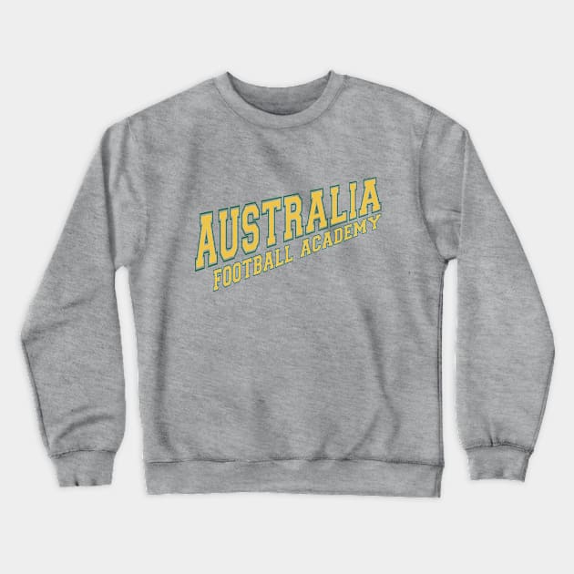 Australia Academy World Football Championship Crewneck Sweatshirt by Rebus28